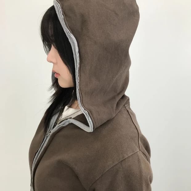 Beams International Gallery Brown Zip Ho