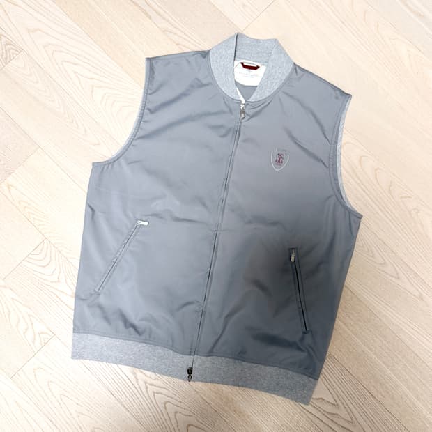 브루넬로 쿠치넬리 / 테니스 집업 조끼 베스트 /M 국내105 (새상품)