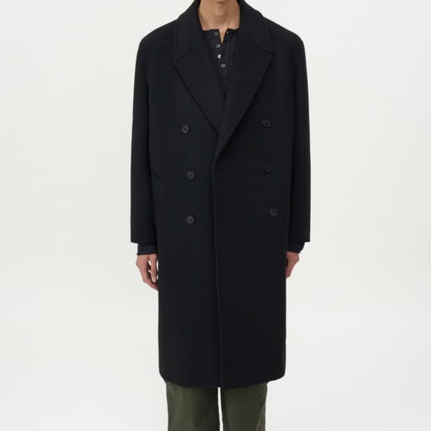 (L) 인사일런스 더블 롱 코트