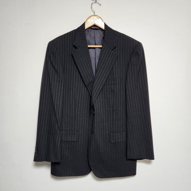 브룩스브라더스 스트라이프 수트 자켓 M~L - J50