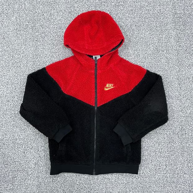 S 나이키 키즈 플리스 후드 집업 0313M