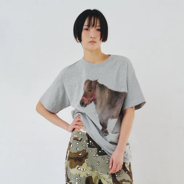 플리즈프로젝트 horse t-shirt 말 티셔츠