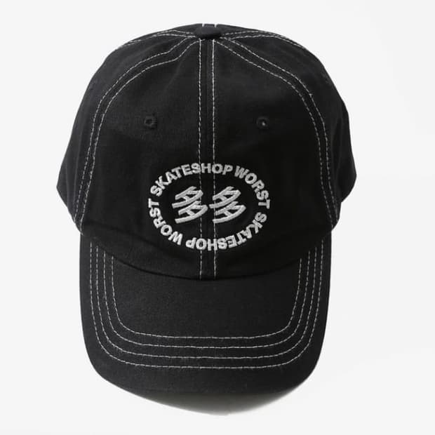 다다이즘 워스트스케이트샵 콜라보 볼캡