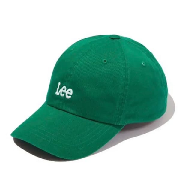 리 lee 모자 볼캡 그린