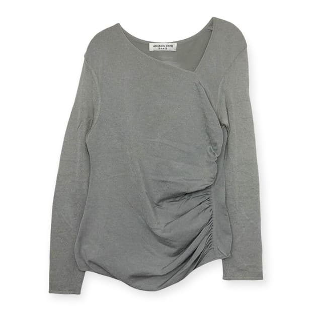 자크파뜨 jacques fath 패턴 니트 티셔츠