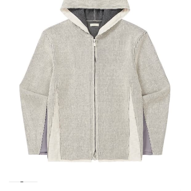 엑슬림 ep.9 01  후드집업 아이보리