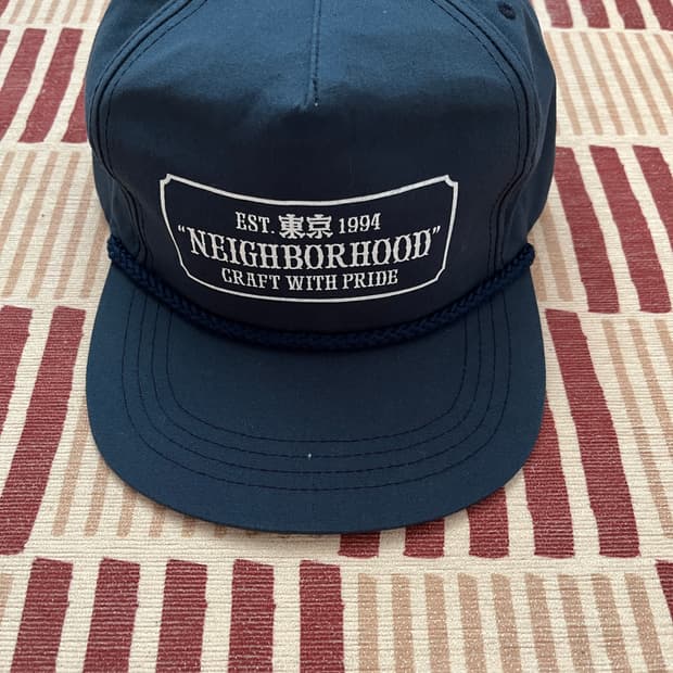 네이버후드 17ss 트러커캡