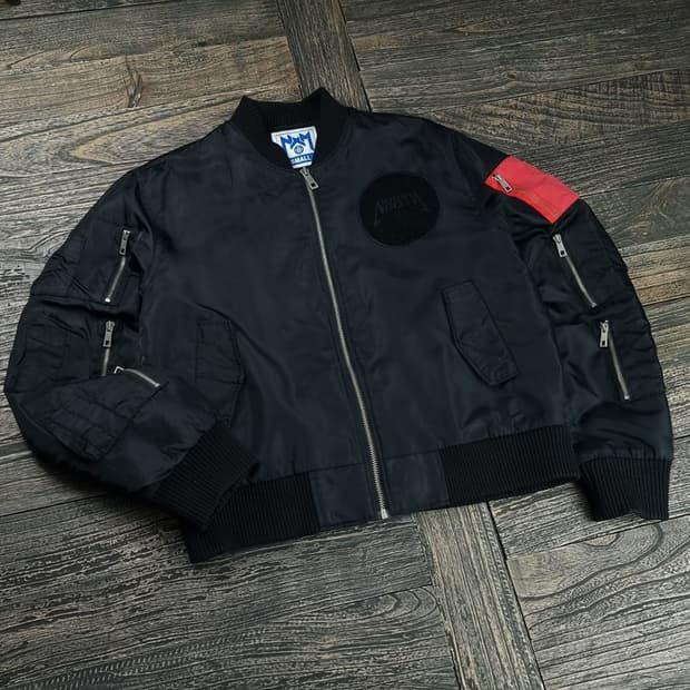 [네스티킥] 네스티팜 오버핏 크롭 MA1 항공점퍼 봄버 자켓 M17750