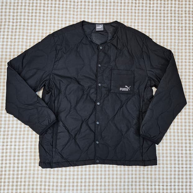 푸마 오리털 경량패딩 남자100~105