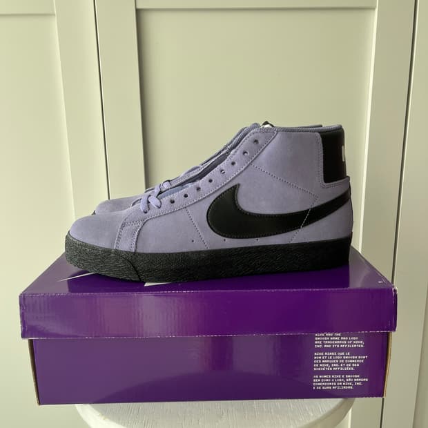 나이키 블레이저 미드 퍼플 US11 새상품