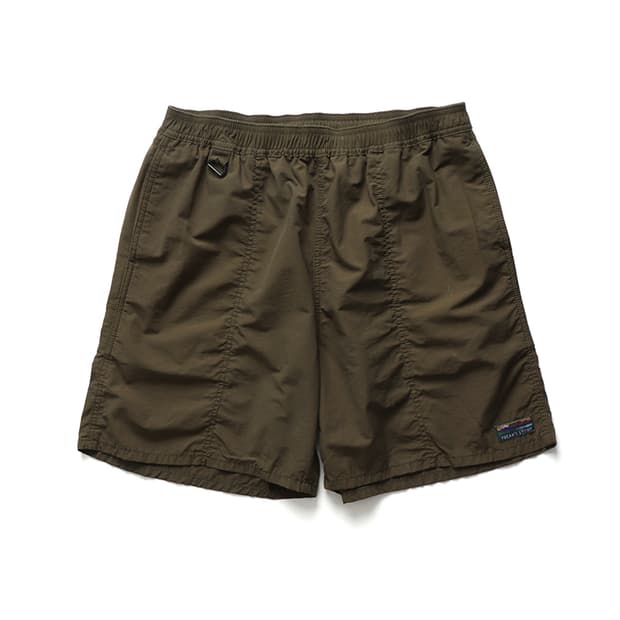 FREAK'S STORE Cotton Nylon Easy Shorts