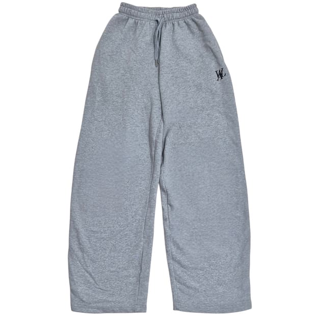 우알롱 와이드 스웻팬츠