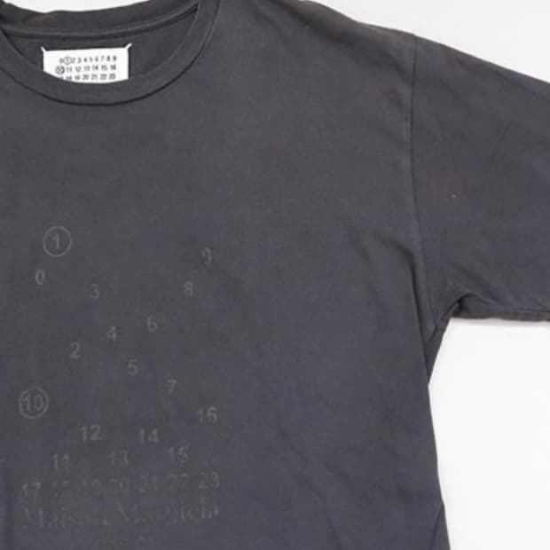 메종 마르지엘라 넘버링 티셔츠 