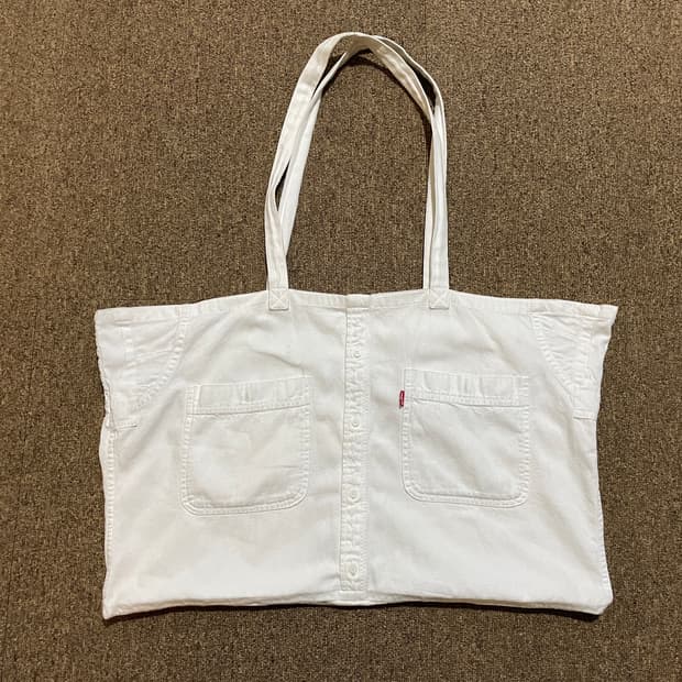 리바이스 셔츠 가방 (업사이클링)