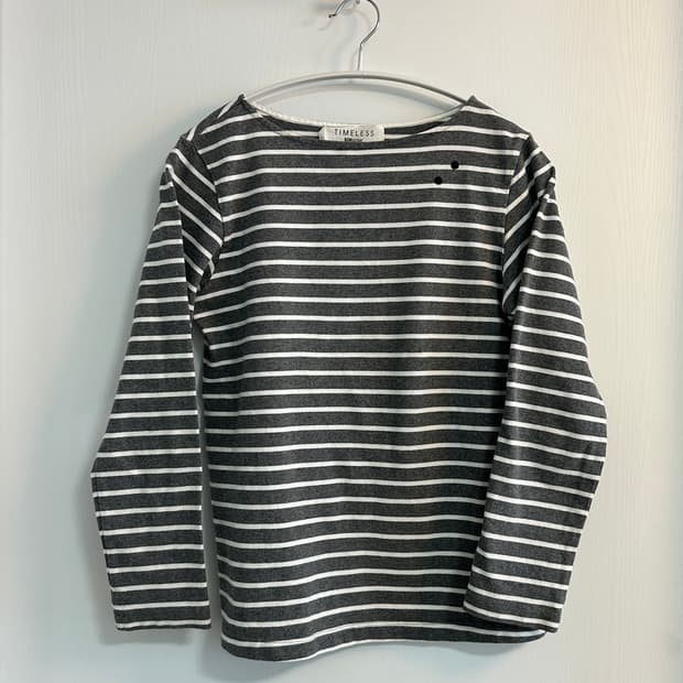 회색 단가라 면티, 빈티지 티셔츠