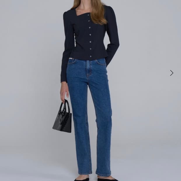 시에 sie 버킨 세미부츠컷데님(xs,long)