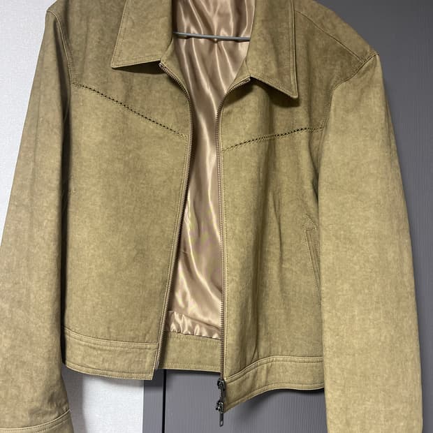 멜로 웨스턴 트러커 자켓 커트 브라운