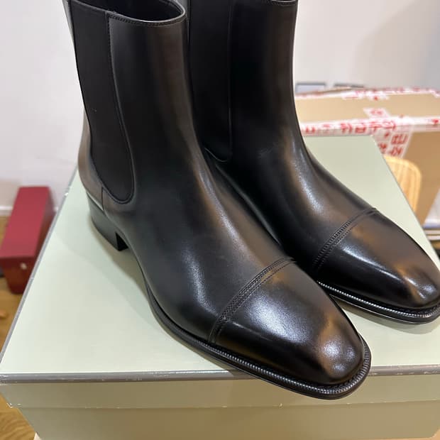 톰포드 지아니 부츠 미사용 신품 43