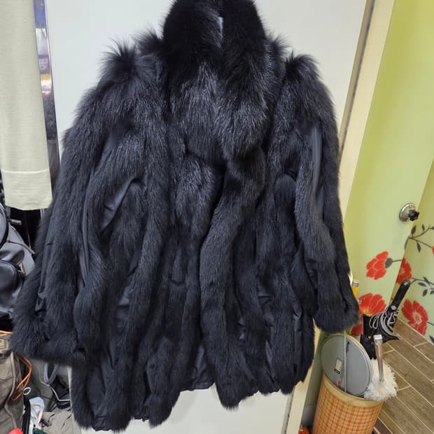 valero 남.녀.공용 모피코트