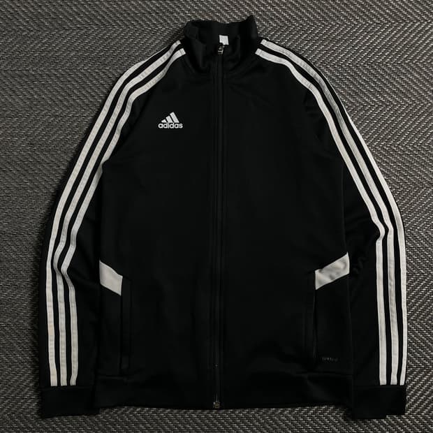 아디다스 에센셜 트랙탑 블랙 져지o 4671