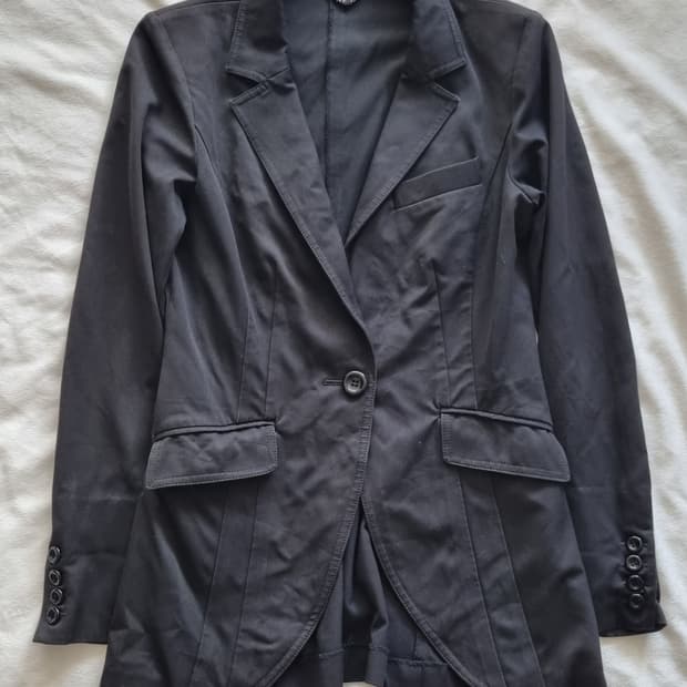 빈티지 세실맥비 긱시크 갸루 블랙 자켓