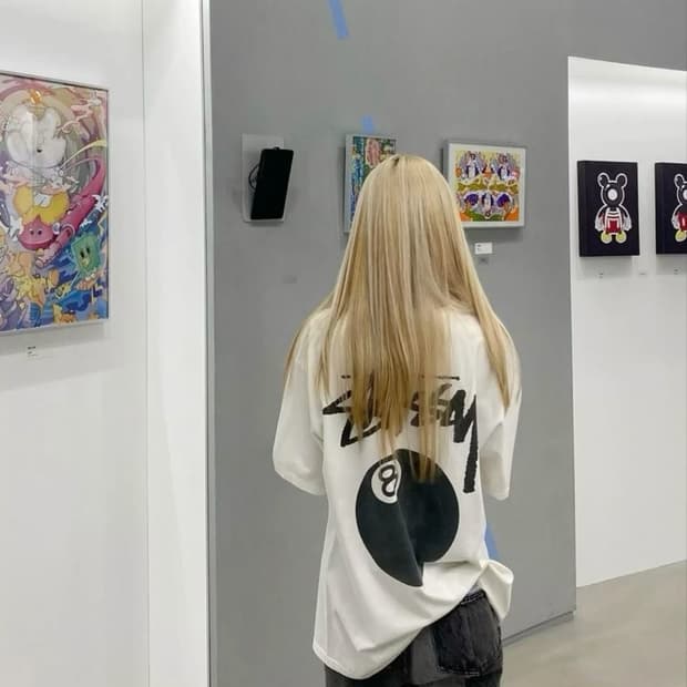8 ball 스투시 반팔 xl 