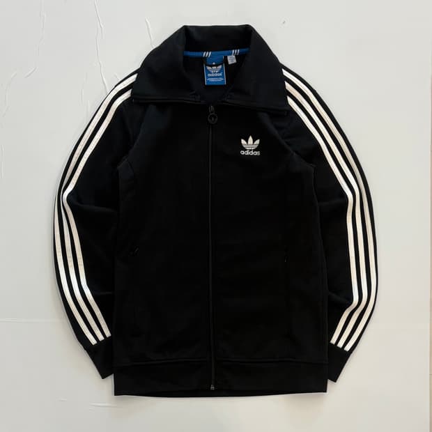 adidas 아디다스 블랙 트랙탑 져지 