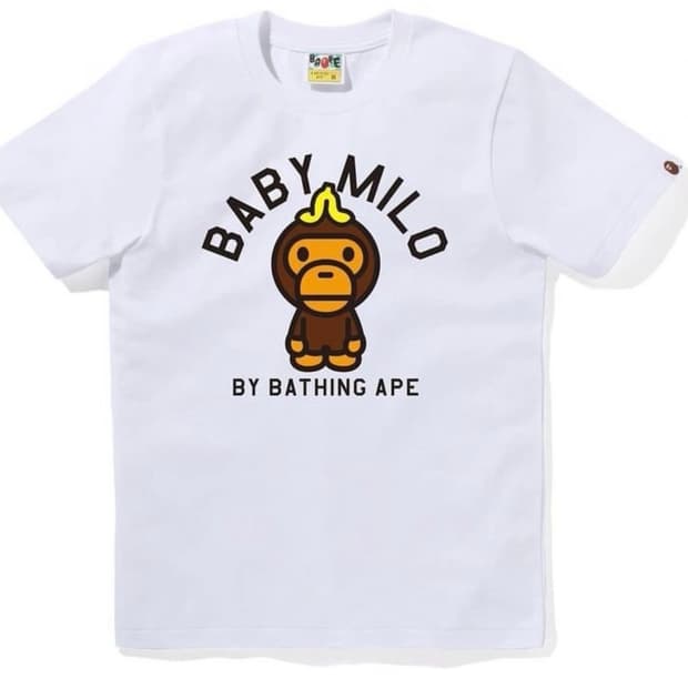 베이프 베이비마일로 바나나 반팔 Banana on baby milo