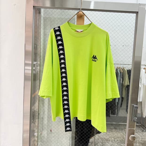 JieDa × Kappa Logo Tape Oversized T