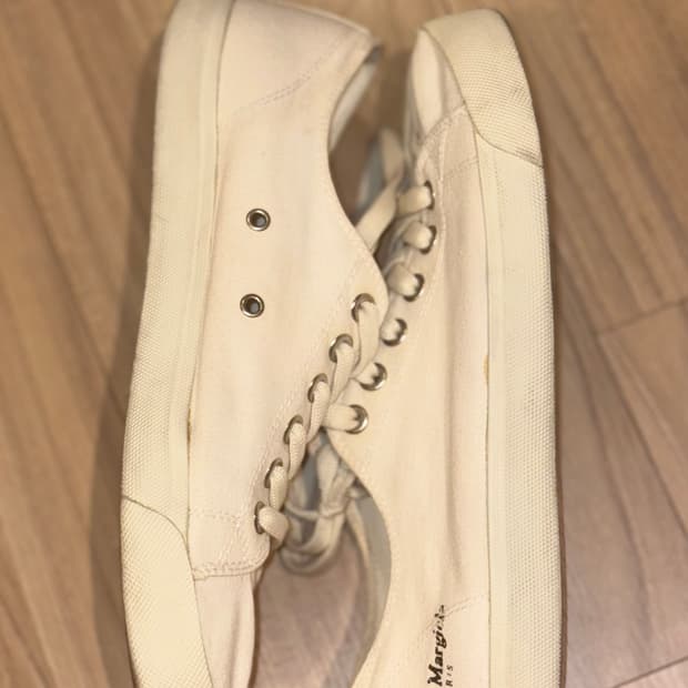 메종마르지엘라 타비 캔버스 스니커즈