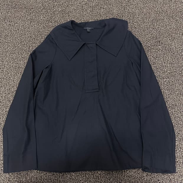 COS 코스 여성 블라우스 긴팔 네이비 32사이즈
