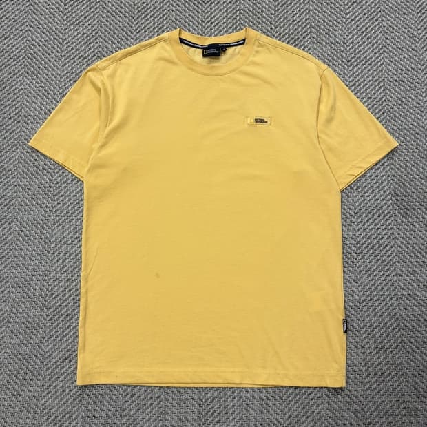 내셔널지오그래픽 로고자수 티셔츠 v2752