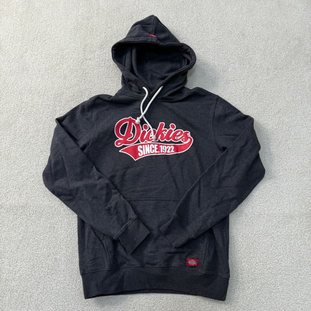 [M] 디키즈 차콜컬러 후드티 0102T1