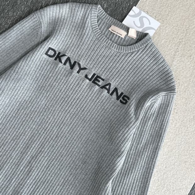 DKNY JEANS 골지 니트 