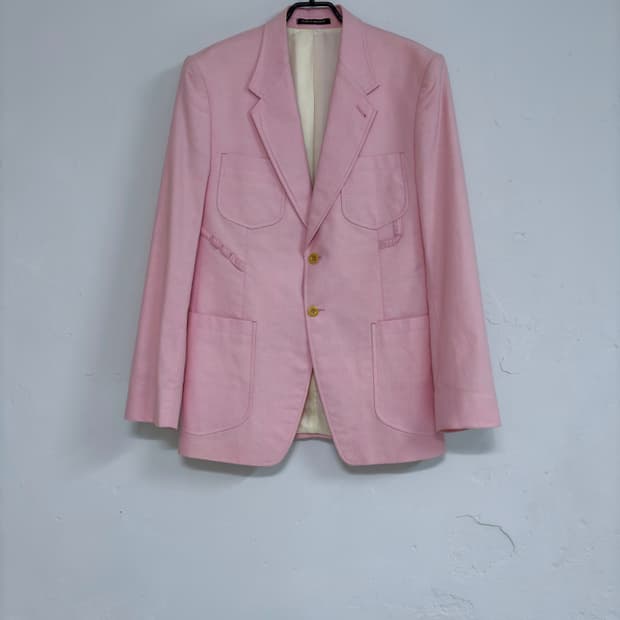 폴 스미스 벨기에제 핑크 스포츠 자켓 블레이저