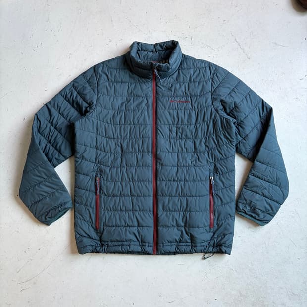 컬럼비아 빈티지 경량패딩 M