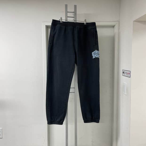 스투시 스포츠 트레이닝 팬츠 블랙 XL