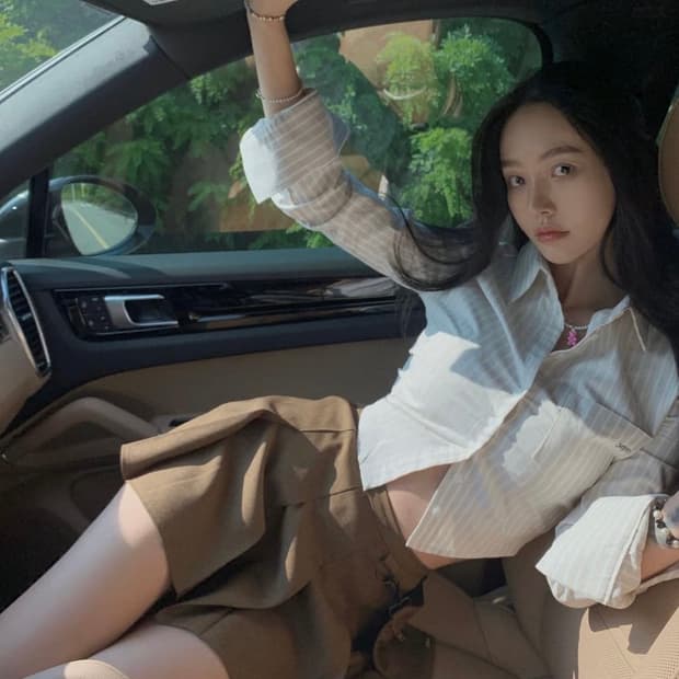 페일제이드 옥스포드 셔츠 베이지 2사이즈