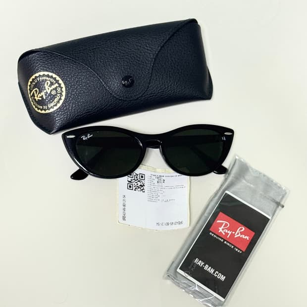 레이벤 니나 - 페기구 선글라스 RB2188 블랙