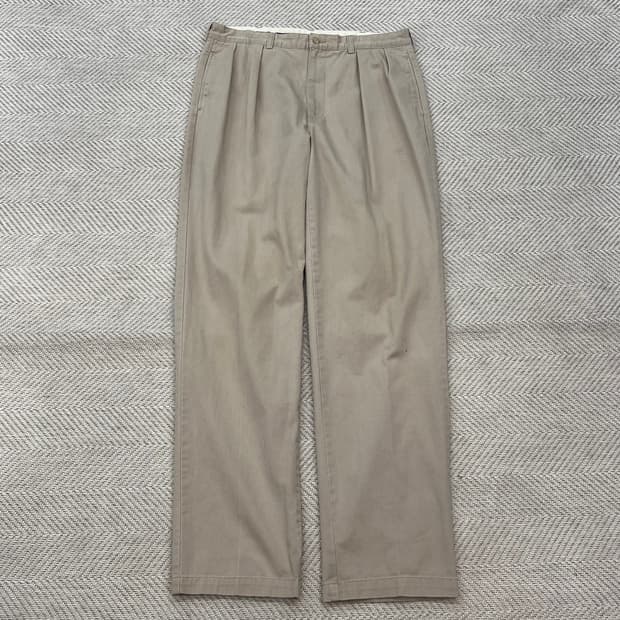 폴로랄프로렌 투턱 치노팬츠 r3123