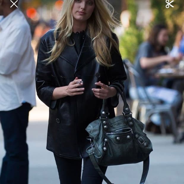 발렌시아가 빈티지 모터백 미듐 정품