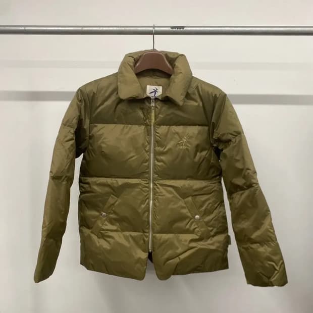 HAI 이세이미야케 00's 다운 패딩 집업 카라 자켓 재킷