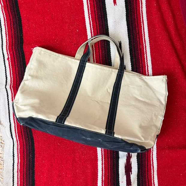 80s 엘엘빈 토트백 라지