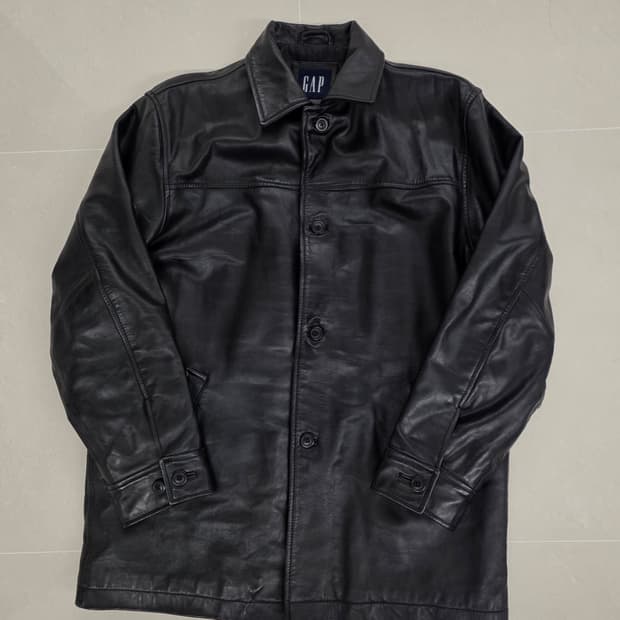 올드 갭 레더 카코트 M