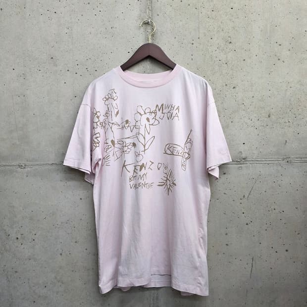 [s]겐조 플라워 반팔 티셔츠
