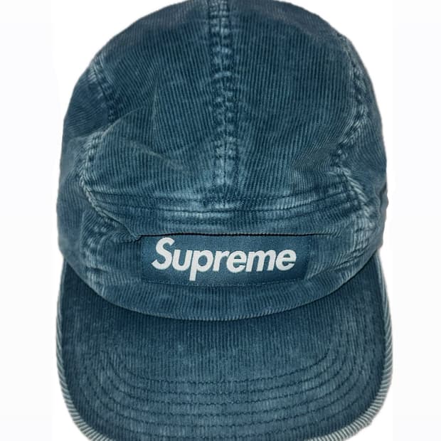 SUPREME 슈프림 코듀로이 캠프 캡 