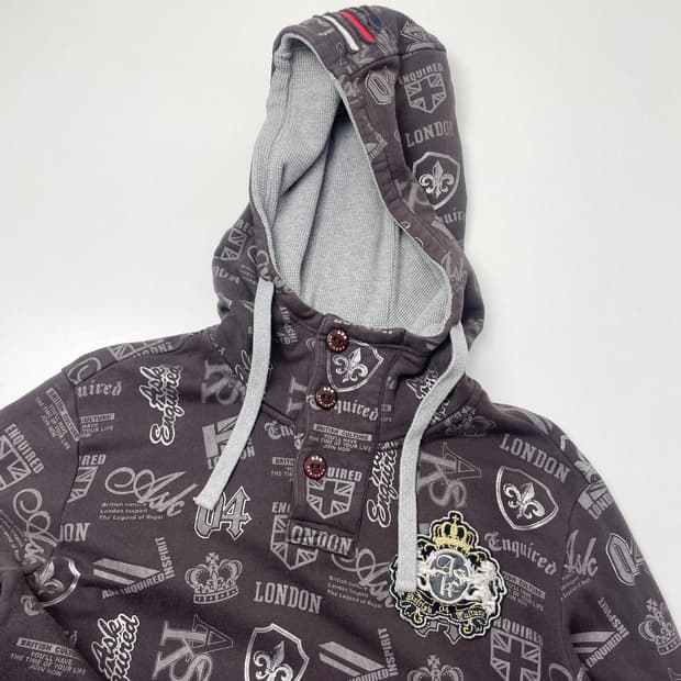 ASK 에스크 후드티 롱슬리브 L