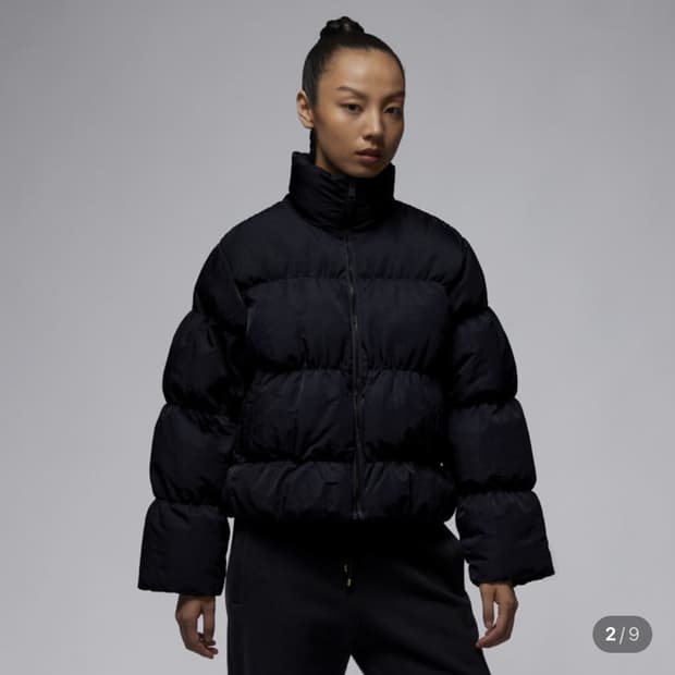 조던 우먼스 푸퍼 패딩 m FB5150-010