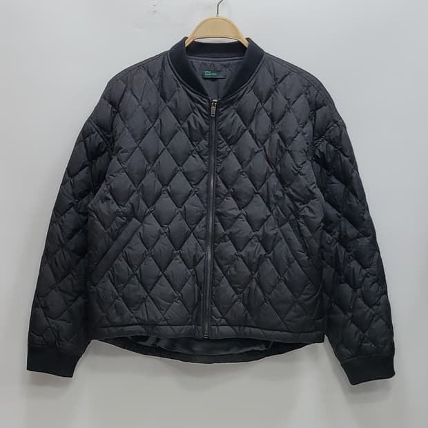 BENETTON 22FW 베네통 덕다운 퀼팅 숏패딩 점퍼 / 여 42 