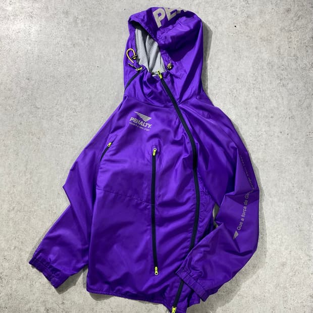 [L] PENALTY 패널티 아웃도어 언발란스 집업 후드 윈드자켓